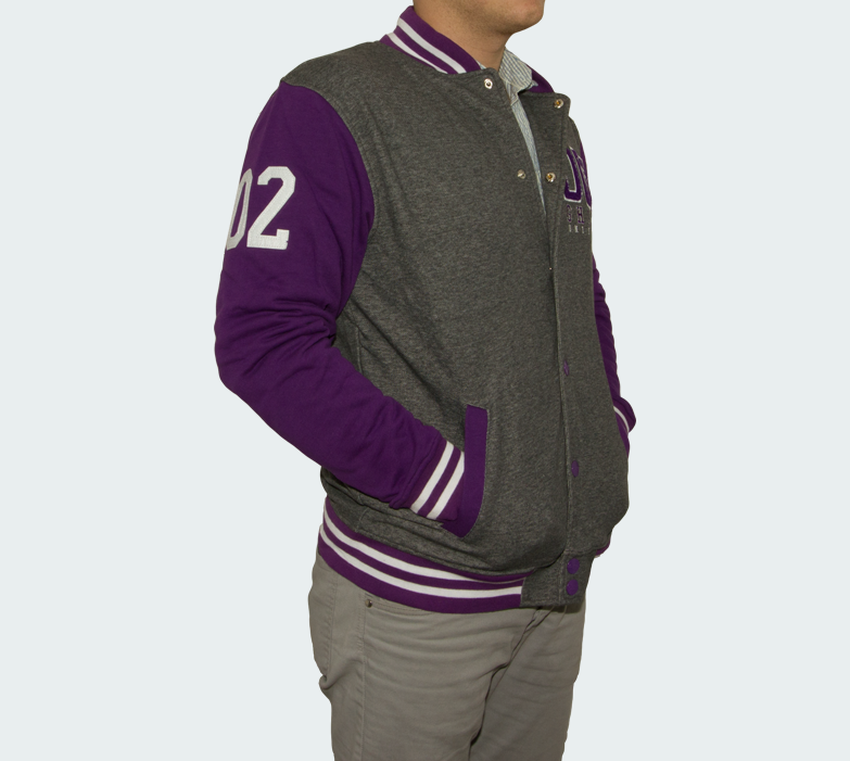 Sweatshirt Jacke DGK Scholar Snap Up Mehrfarbig