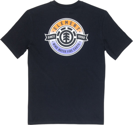 Element T-Shirt Medallian Ss Schwarz