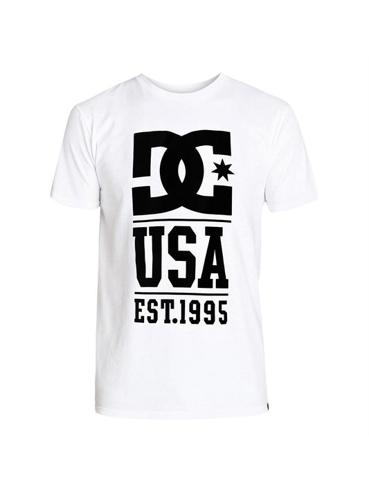 DC Shoes T-Shirt RD USA Stack Weiß