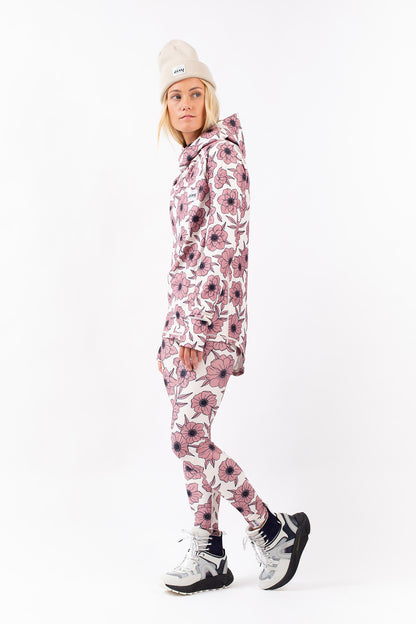Eivy Frauen Funktions-Shirt Icecold Hood (Wall Flowers)