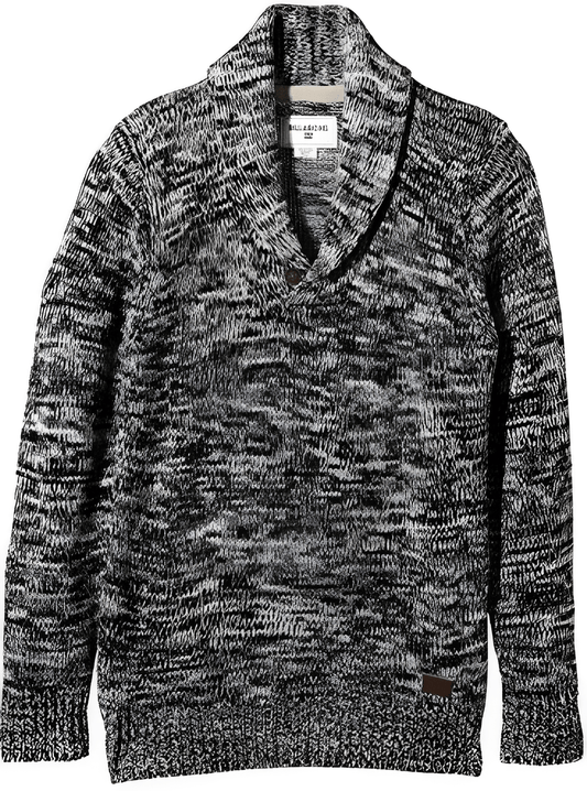 Billabong Herren Pullover Shawl (Grey/White)