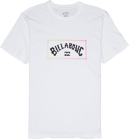 Billabong Herren T-Shirt Arch Tee Ss (White)