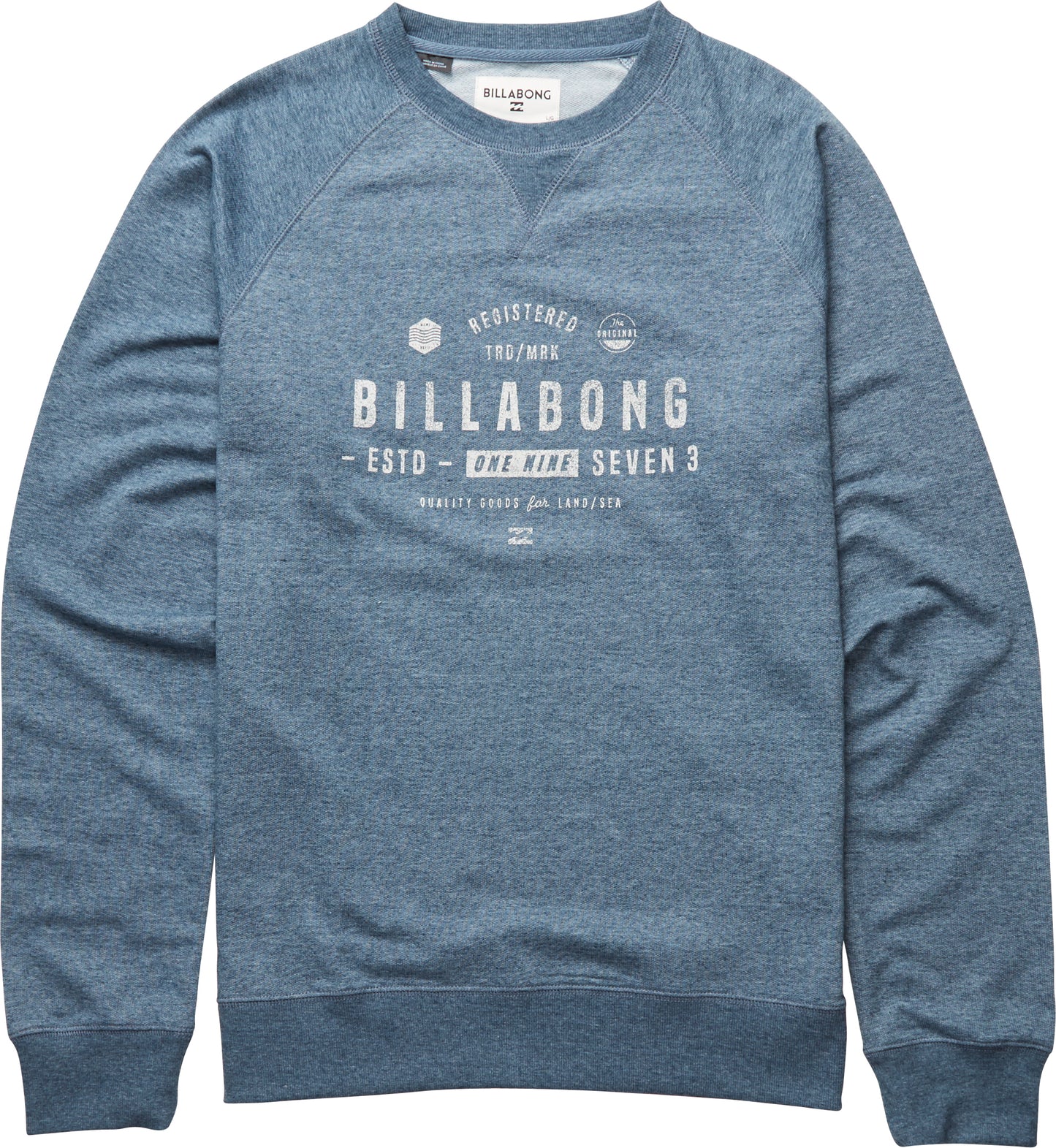 Billabong Pullover WATCHER CREW Blau