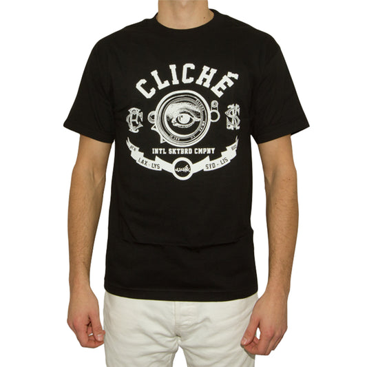 Cliché Herren T-Shirt Drop Out (Black)