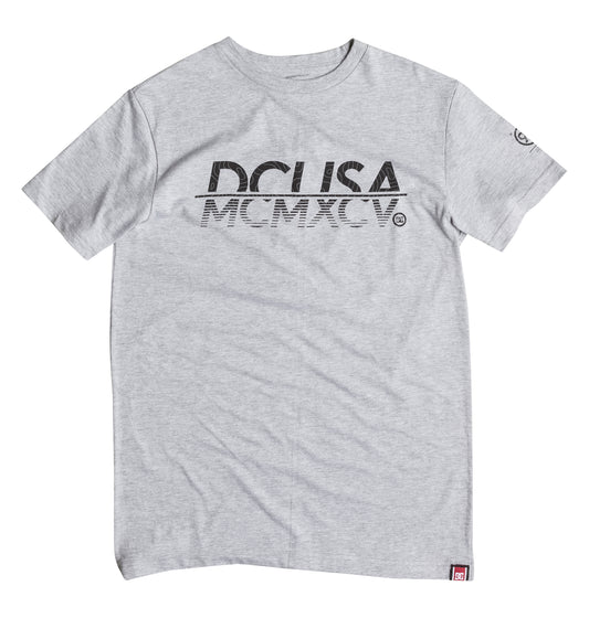 DC Shoes Men's T-Shirt RD MCMXCV (Heather Grey) 