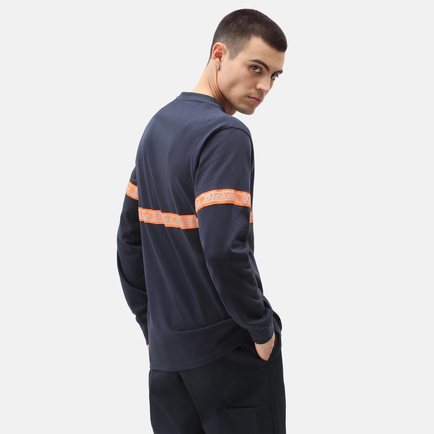 Dickies Pullover West Ferriday Blau
