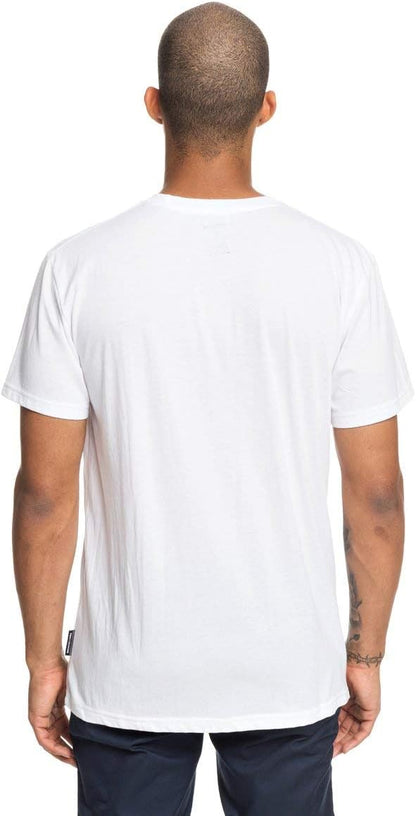 Dc Shoes Herren T-Shirt Basic Pocket Te M (Snow White)