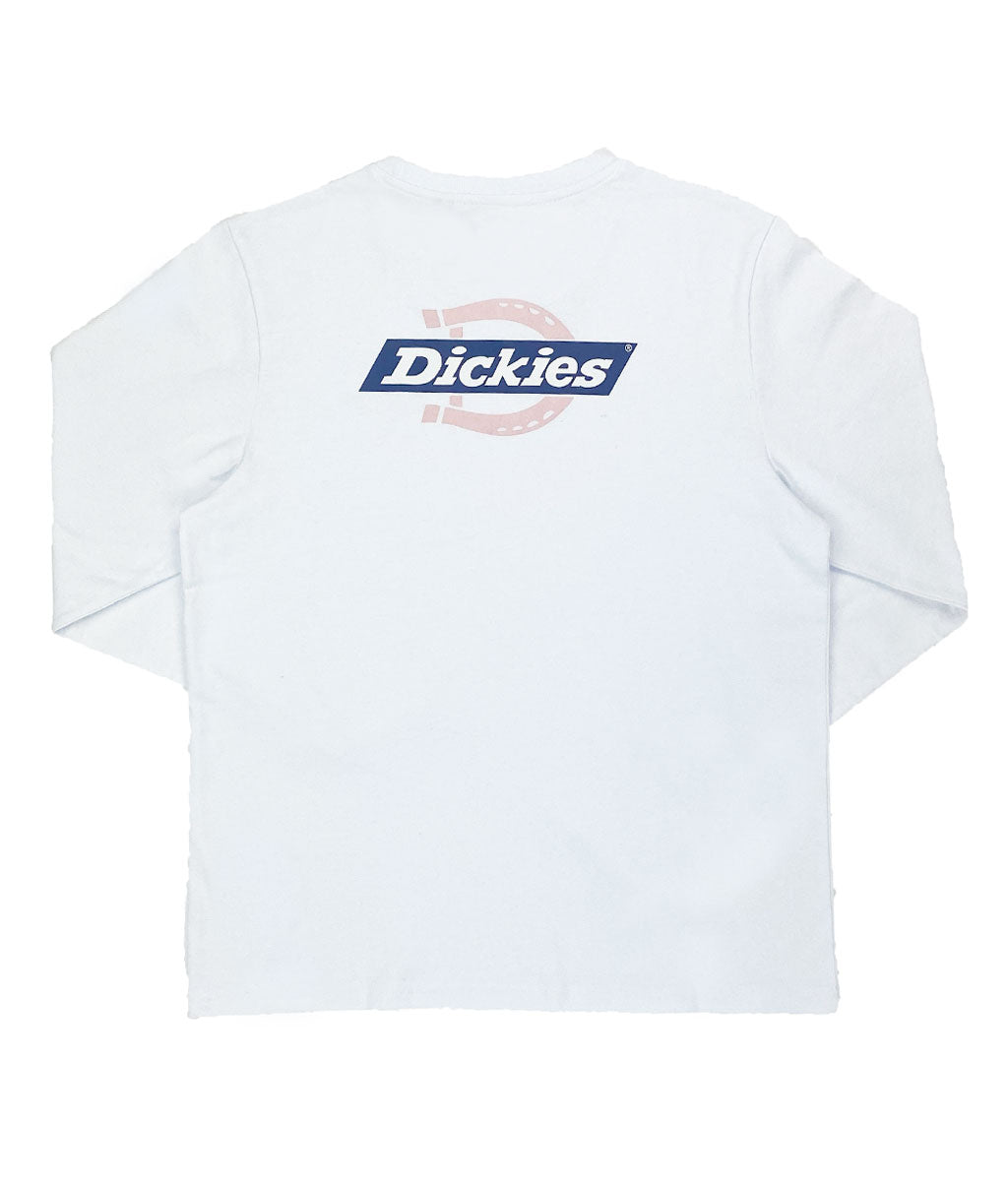 Dickies T-Shirt Ls Ruston Weiß