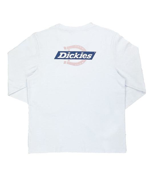 Dickies T-Shirt Ls Ruston Weiß