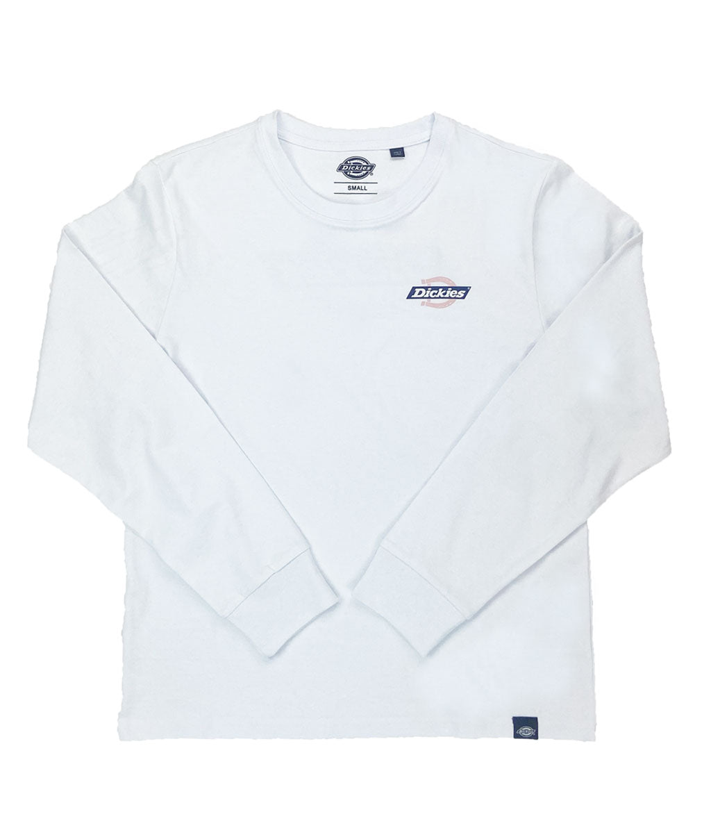 Dickies T-Shirt Ls Ruston Weiß