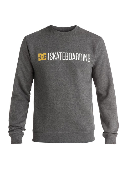 DC Shoes Pullover MINIMAL CREW Grau