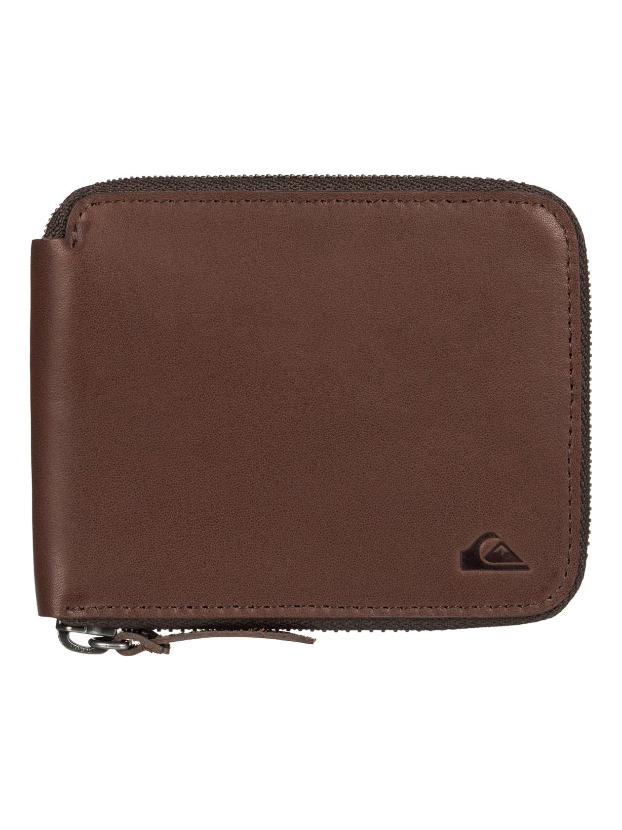 Quiksilver Geldbeutel FULL ZIP Braun