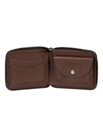 Quiksilver Geldbeutel FULL ZIP Braun