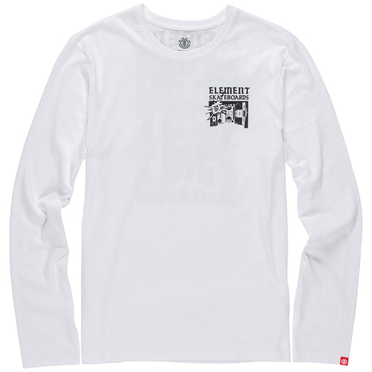Element Longsleeve SOUNDSYSTEM LS Weiß