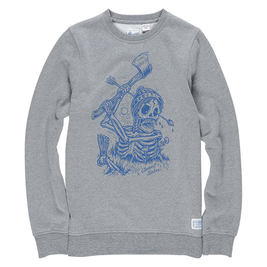 Element Pullover GROUNDED CREW Grau