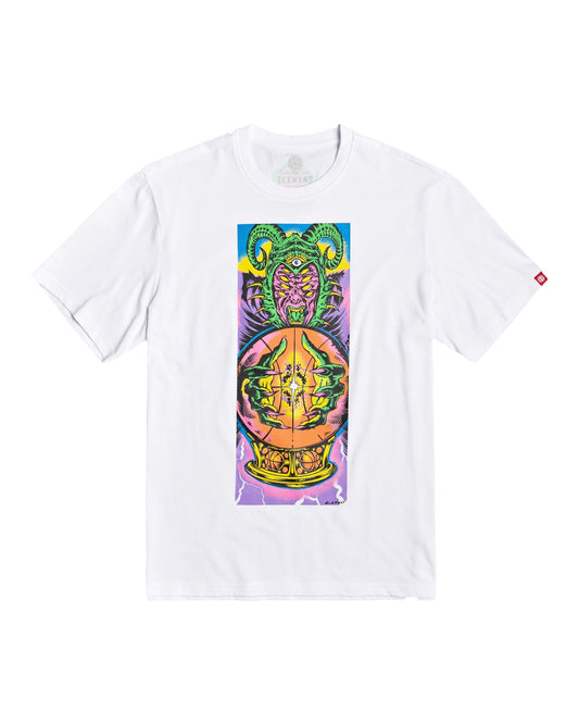 Element T-Shirt Amun Ra Weiß