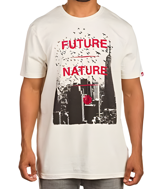 Element T-Shirt Future Nature Weiß