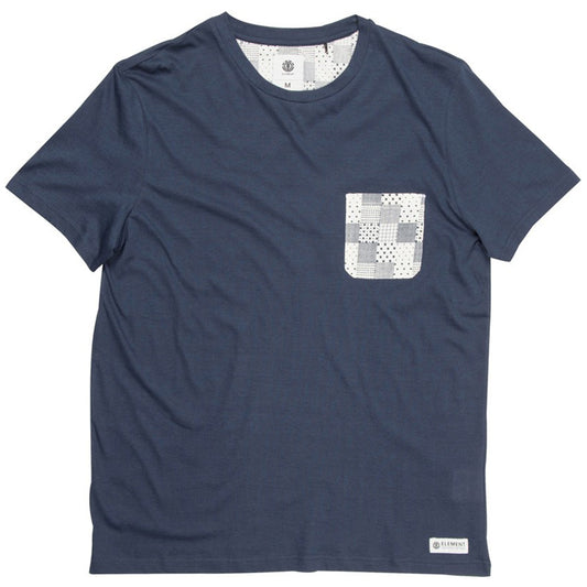 Element Herren T-Shirt JASON (Indigo Blue)