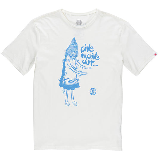 Element T-Shirt PLATEAU SS Weiß