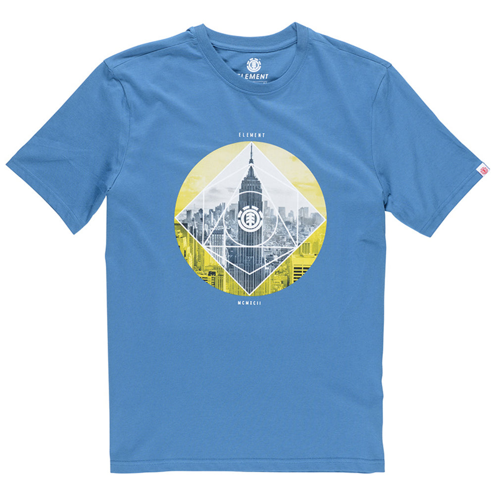 Element T-Shirt RUGGED SS Blau