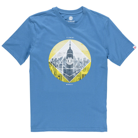 Element T-Shirt RUGGED SS Blau