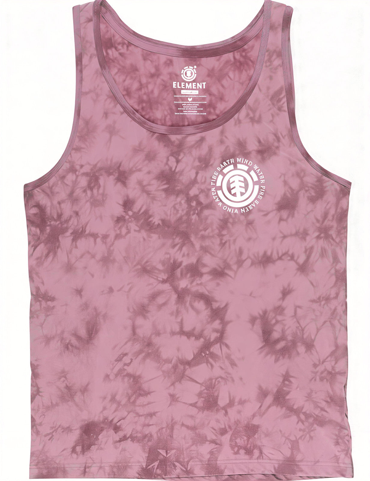 Element Tank Top Circle Cloud Rot