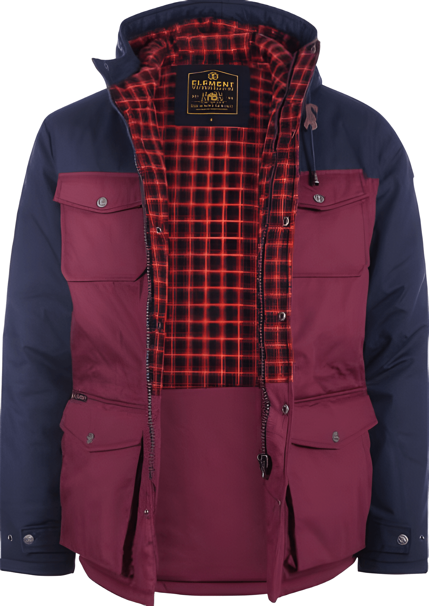Element Herren Jacke Hemlock (Crimson Red)