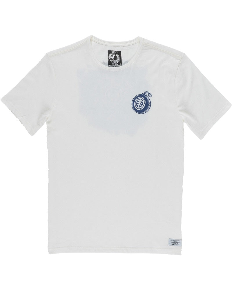 Element Herren T-Shirt BLAST SS (Bone White)