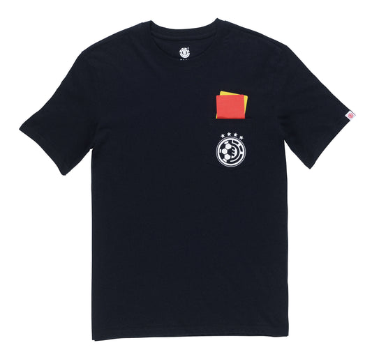 Element Herren T-Shirt ref pocket ss (Flint Black)