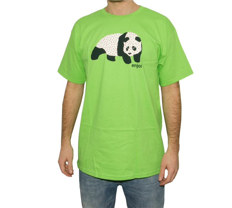 Enjoi T-Shirt Sick Panda Grün