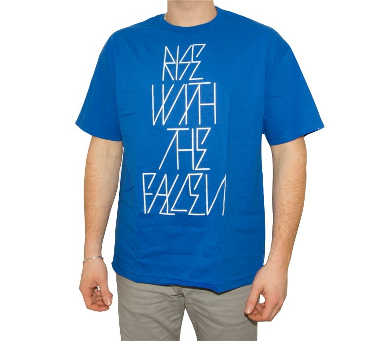 Fallen T-Shirt 80's Rise Blau
