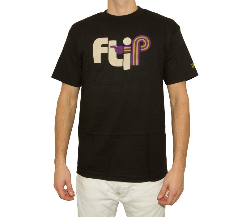 Flip T-Shirt Backflip Schwarz