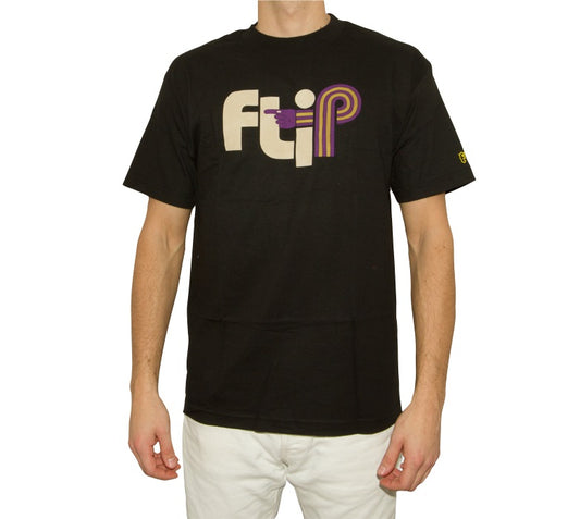 Flip T-Shirt Backflip Schwarz