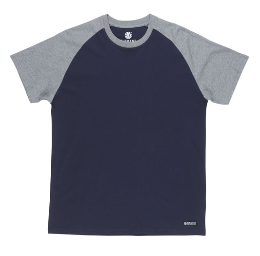 Element T-Shirt basic raglan ss Blau