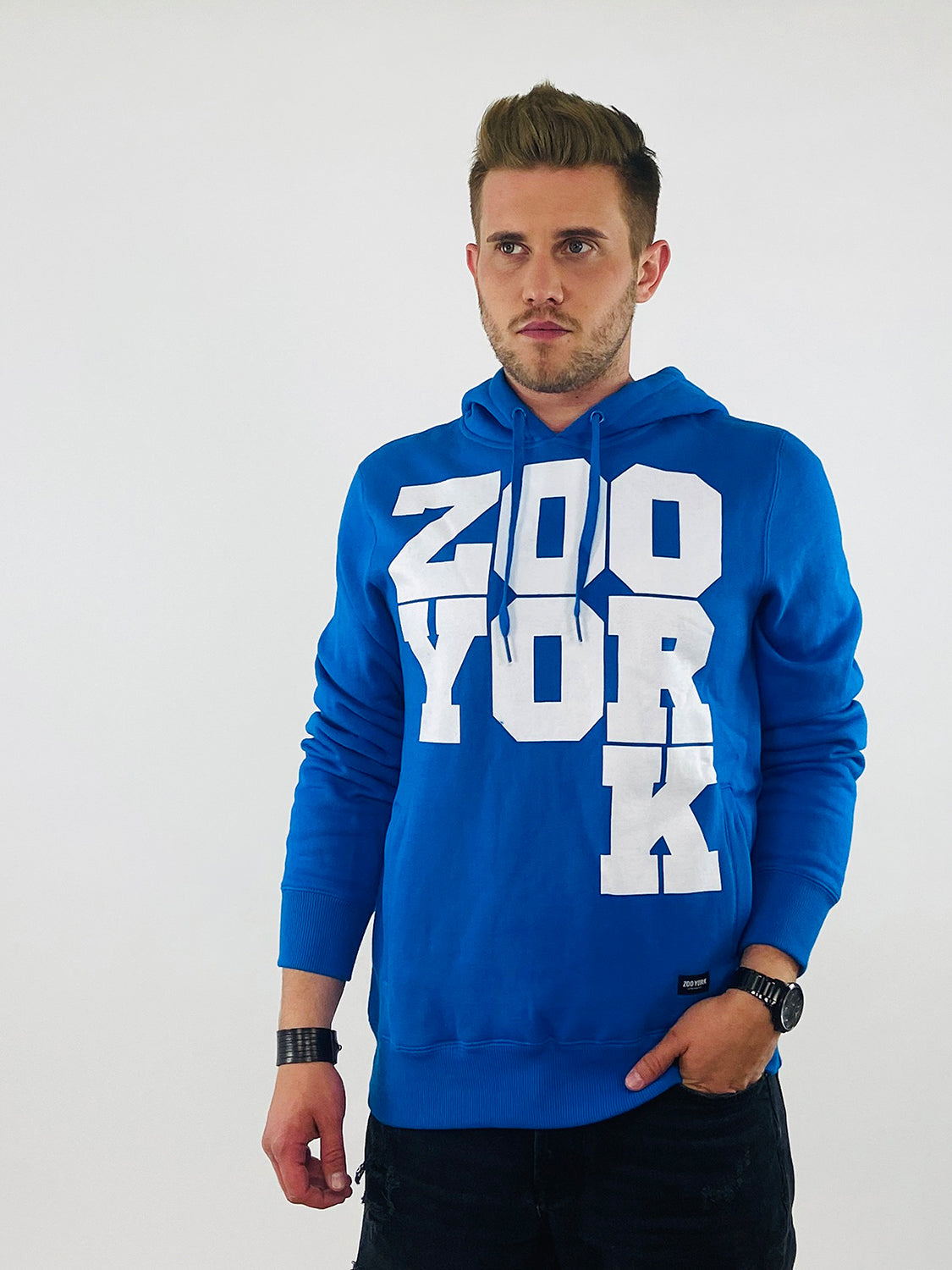 Zoo York Hoodie Drop Schwarz