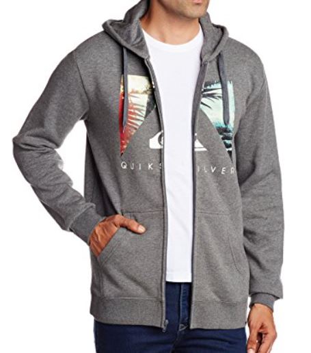 Quiksilver Kapuzenjacke Vanishing Point Grau