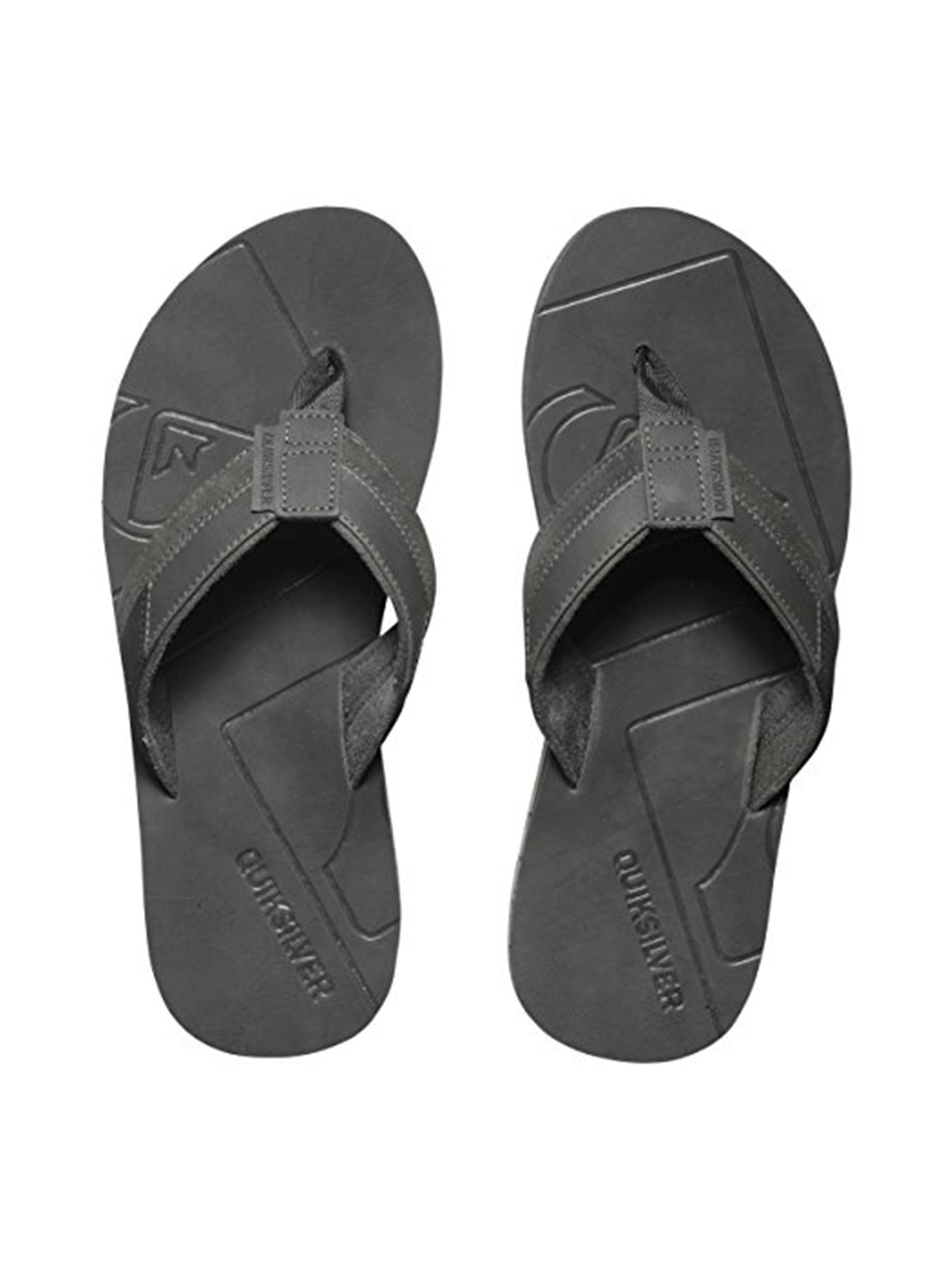 Quiksilver Sandalen Hiatus Leather Sandals Grau