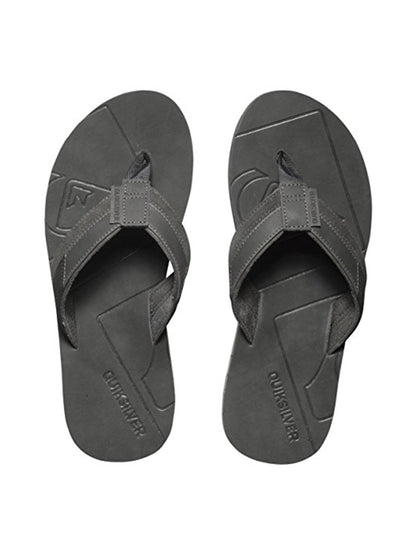 Quiksilver Sandalen Hiatus Leather Sandals Grau