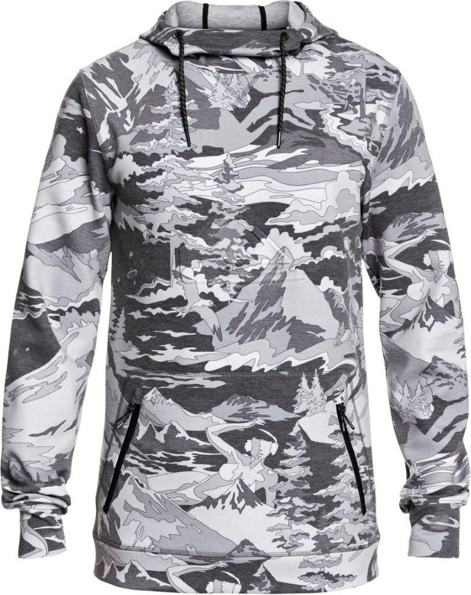 Quiksilver Hoodie Freedom Grau