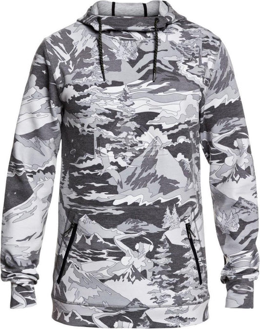 Quiksilver Hoodie Freedom Grau