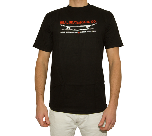 Real T-Shirt Since Day One Schwarz