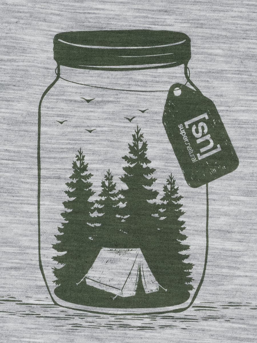 super.natural T-Shirt Graphic Tee Grau