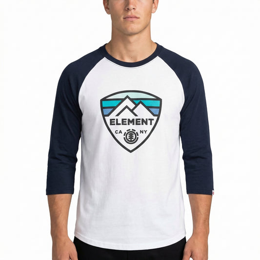 Element Herren Longsleeve GUARD RAGLAN (Flint Black)