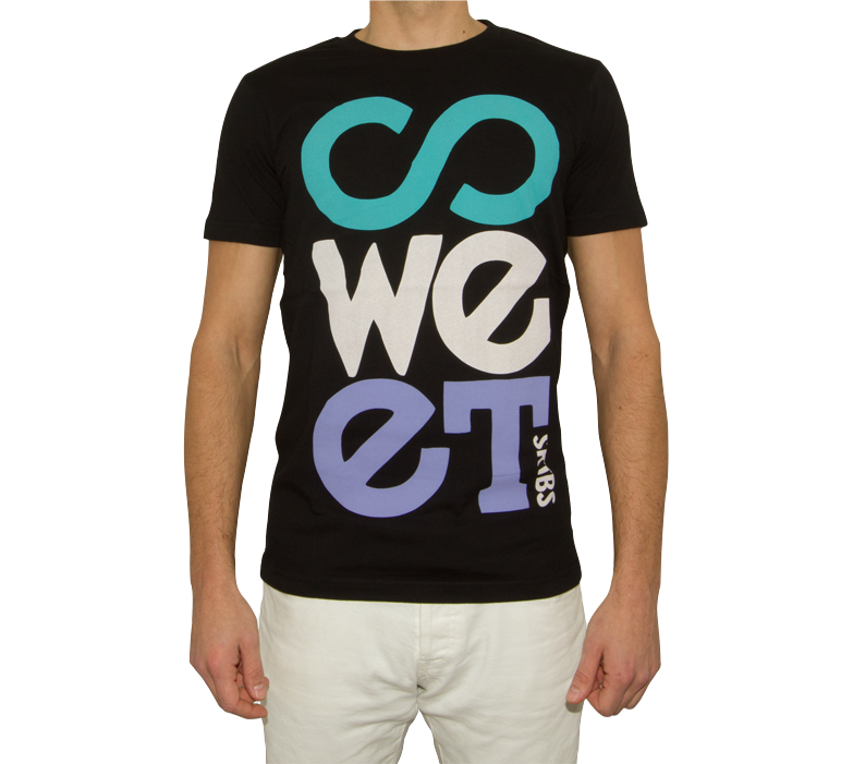 Sweet T-Shirt Solid Schwarz