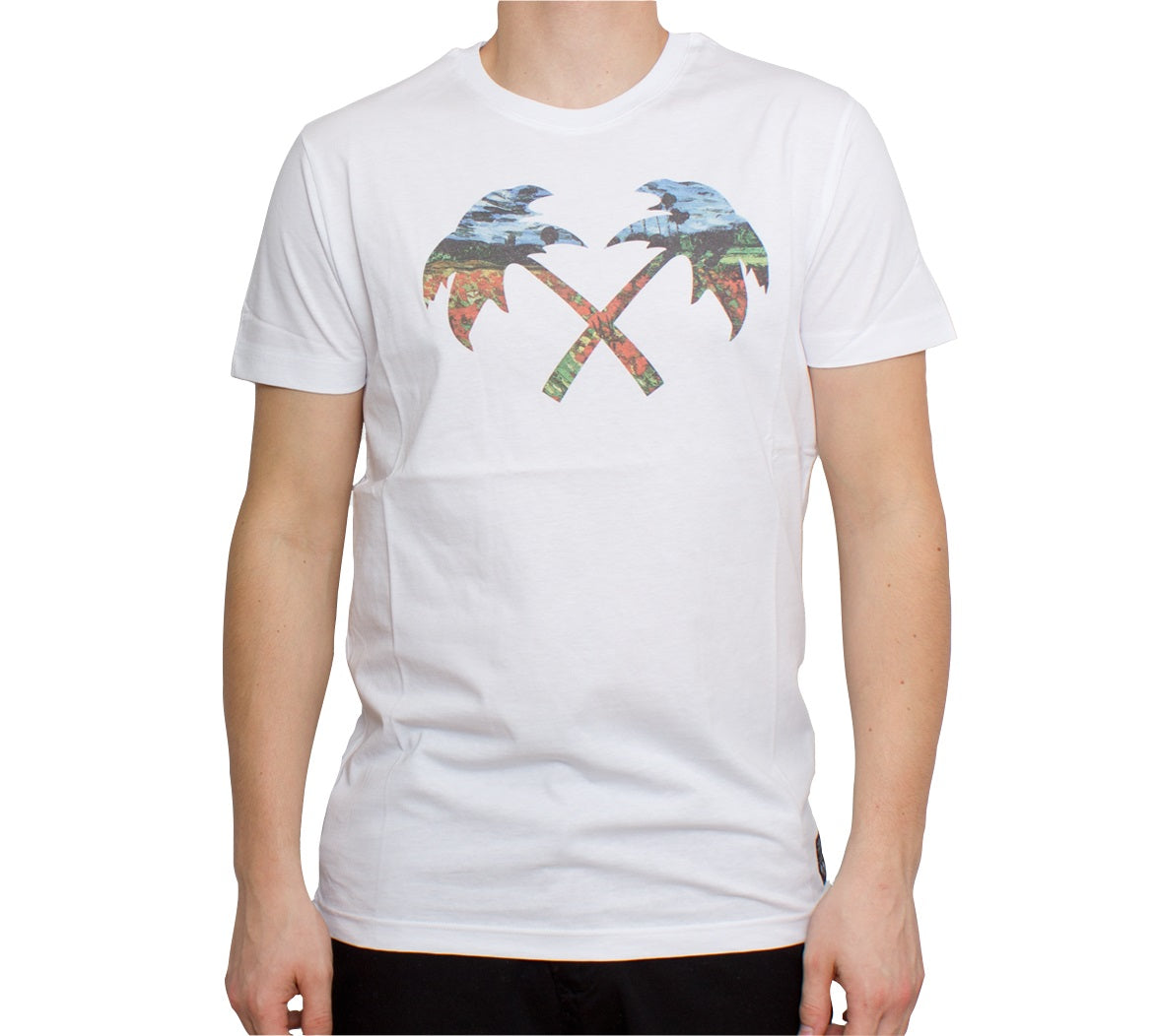 Trainerspotter T-Shirt Gogh Palms Weiß