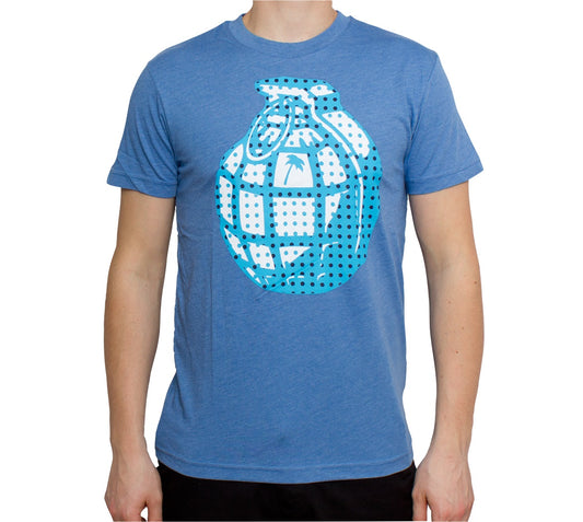 Trainerspotter Herren T-Shirt Polka Grenade (Blue)