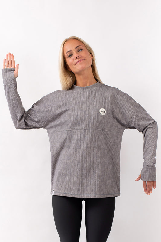 Eivy Frauen Funktions-Shirt Venture Rib Top (Grey Melange)
