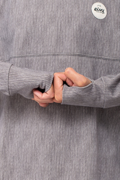 Eivy Frauen Funktions-Shirt Venture Rib Top (Grey Melange)