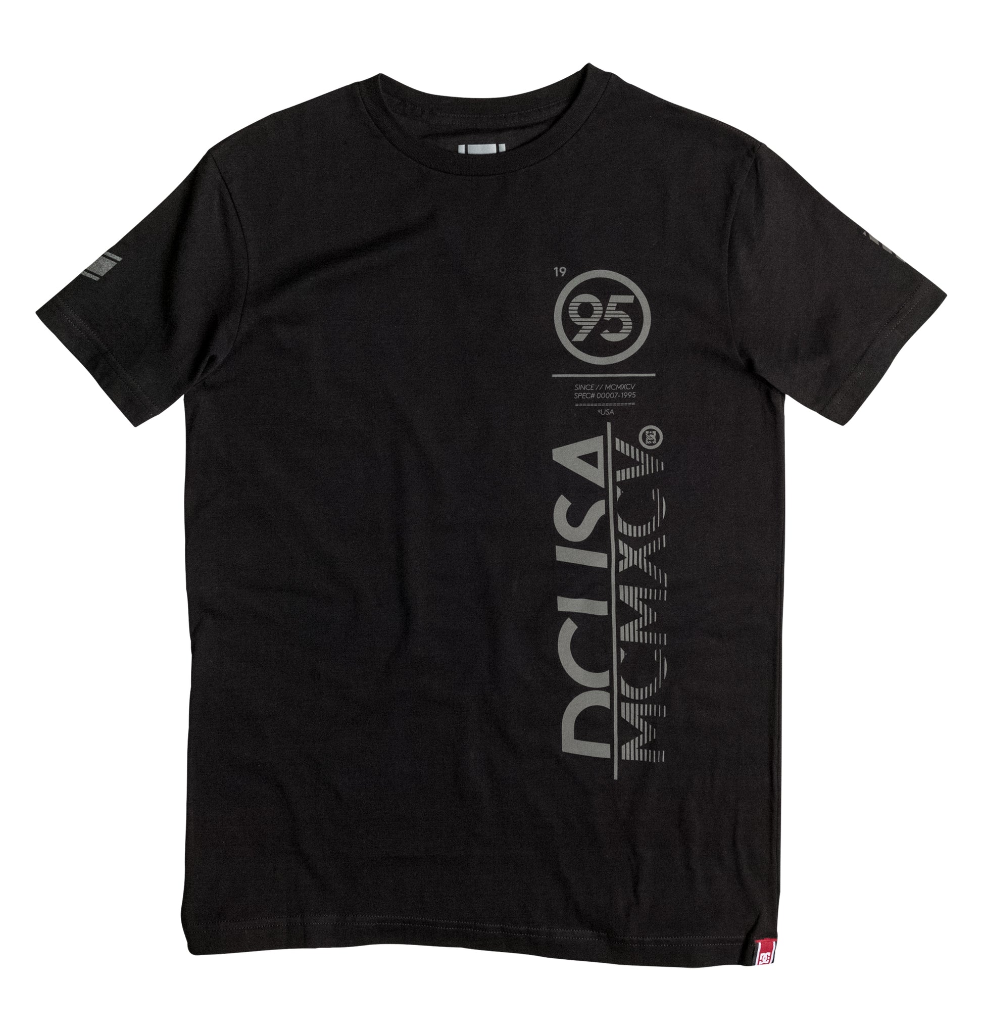 DC Shoes T-Shirt RD SPEC 1995 Schwarz
