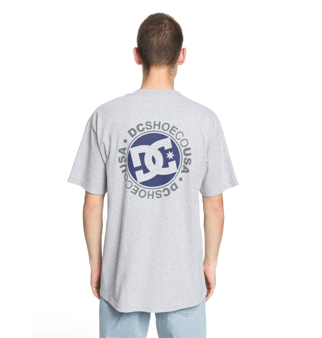 DC Shoes T-Shirt Round Reflect Grau